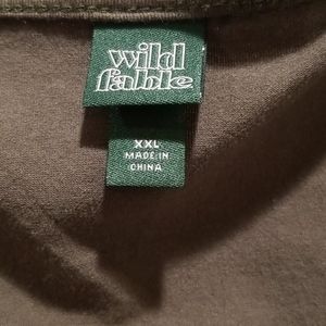 Wild fable pull short crop top